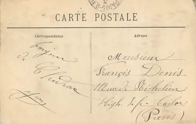 Ruta del Mont-Dore a Murols — Un giro brusco en el Ruisseau de Dyane — La Auvergne pintoresca, n°4780 — Reverso