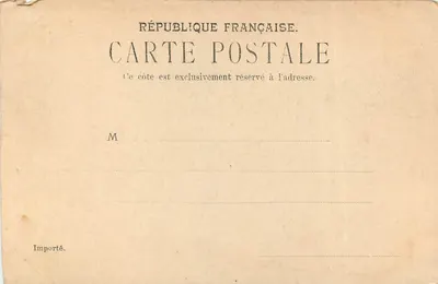 Palazzo del Petit Trianon — Versailles — Editore P. S. à D. P. M. n° 101 — Verso