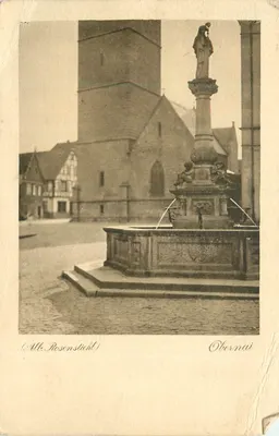Fonte monumental — Obernai — editor: « CLUB VOSGIEN »