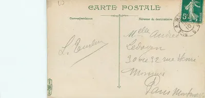 Nice, Côte d'Azur — Quai du Midi — L.V.&C° — Rewers