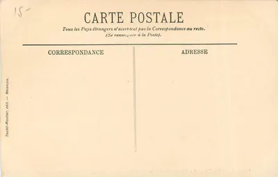Besançon — A Porta Cortada — Teulet-Mosdler, edição n°10 — Verso