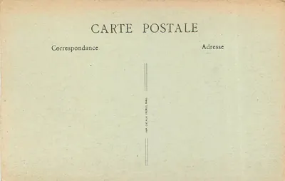 Versailles — Hotel de Ville — Imp. Catala Frères, Paris — Rewers
