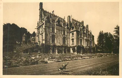 Castelo de Clères — Jardim Zoológico de Clères (Seine-Inf.) — Edição do Jardim Zoológico de Clères