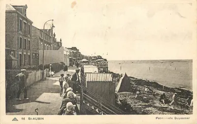 St-Aubin — Promenade Guynemer — editor Bilhete postal antigo n°56