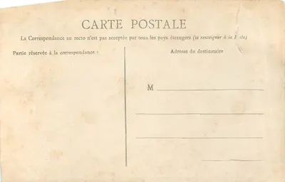 Caen — Hotel-Dieu — L. D. — Verso