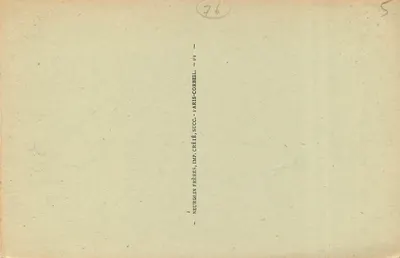 Bilhete postal antigo Rouen Conjunto do Palácio de Justiça — Verso