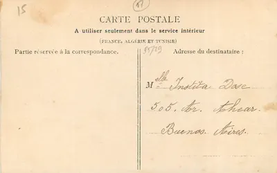 Chalons-sur-Marne — Archiwa (Departamentu Marne) — L. Coëx, wyd., Châlons-sur-Marne — Rewers