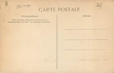 Paris — A Igreja de Nossa Senhora de Lorette — E. L. D. n°423 — Verso
