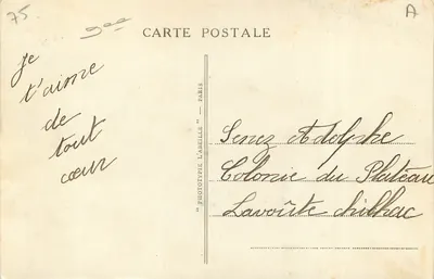 PARIS — A Ópera — A.C. — Verso