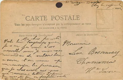 PARIS — Park Monceau (La Naumachie) — Kolekcja Petit Journal — Rewers