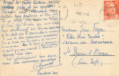 Jezioro O6 — Okolice Luchon — Wydawca: Les Arts Photographiques — Rewers