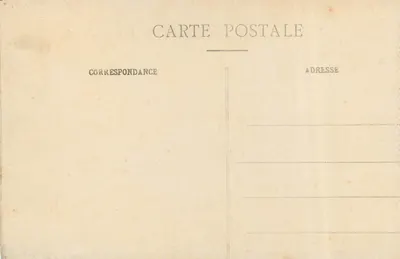 La Grande-Trappe — Precieux du cloître avec statue de la Vierge — Collection G. T. — Rewers