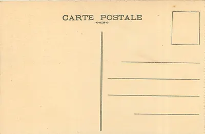 Compiègne — Pomnik Kapitana Guynemera — Claude Hulot, nr 40 — Rewers