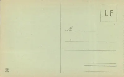Jurançon, widok z Boulevarda Pyrenée — Basses-Pyrénées — Fototypia Labouche Frères, Toulouse — Rewers