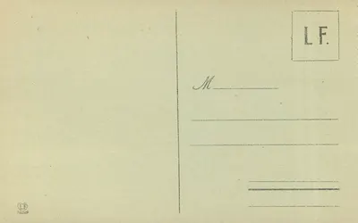 Pau — Algemene uitzicht — Uitgever: Fototypie L. Fabre & Cie, Pau — Achterkant