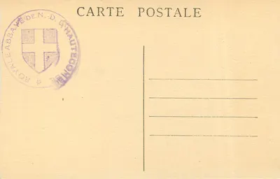 Abbazia d'HAUTECOMBE — Il Monastero : Vista presa nella direzione di Chindrieux — Verso