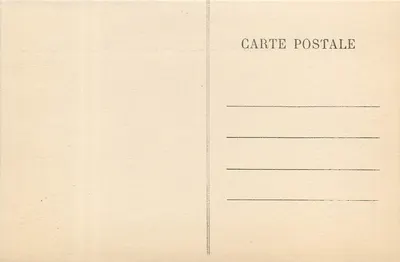 Corte estratigráfico da escavação de MARSEILLE — Época neolítica ao Magdalénien superior — sem editor e número visíveis — Verso