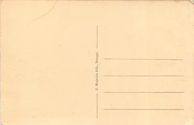Bourges — Pałac Jacques-Cœur — Fronton — E. M. nr 301 — Rewers