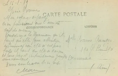 LYON-St-CLAIR — A Curva e o Coteau Saint-Clair — Editor Stargard — Verso