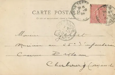 Monument Carnot, Place de la République — Lyon — wydawca nieznany — Rewers