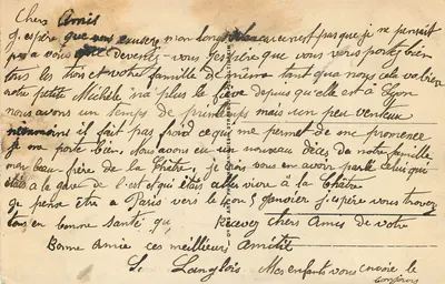 Place Carnot - Gare Perrache - Lyon — LAP, n° LL 117 — Verso
