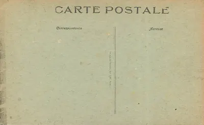 NANTES - Vue panoramique du Port — série 319 — éditeur H. HAUET ET ROZAIN, NANTES — Verso
