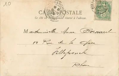 Poitiers (Vienne) — O Palácio de Justiça, Chaminés e vitrais da Sala dos Passos Perdidos — J. Robuchon fot. Poitiers — 41 — Verso