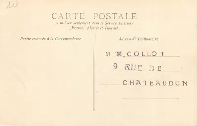 Le Havre — O Palácio de Justiça — N.G. n°10 — Verso