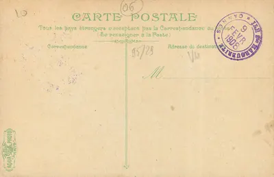 Więzienie Maskarażnego — Wyspa Świętej Margarety — L.V. & Cie — Rewers