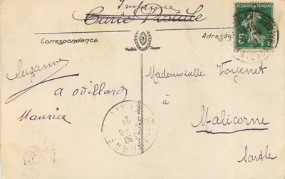 Okolice Royan — Vallières — Zbiór oddzielnych skał — N.G. — Rewers