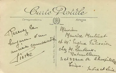 La Couronne — A Abadia — Angoulême — LL — Verso