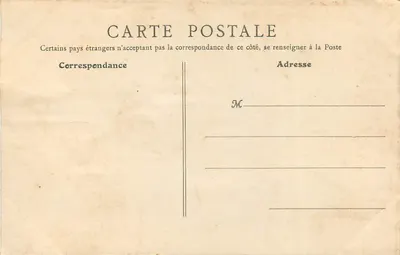 Caen (Calvados) — Interior da Igreja de São João — B. F., Paris, n°38 — Verso