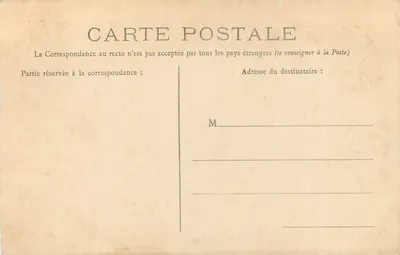 Caen — Hotel-Dieu — L. D. — Verso