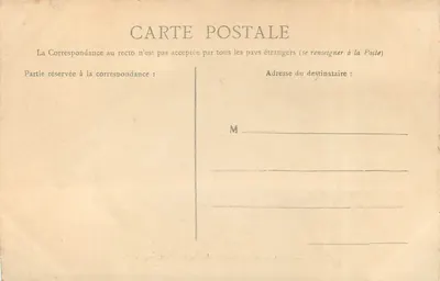 CAEN — Capela dos Capuchinhos de Sainte-Paix — L. D. — Verso