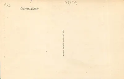 Paray-le-Monial — Hotel de Ville (Monumento histórico) — F. Gallon, n°101 — Verso
