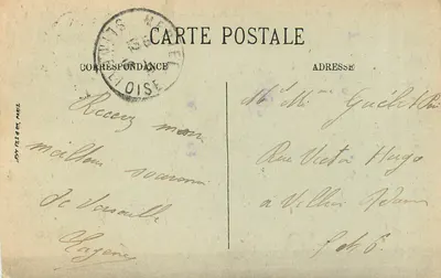 Versailles — A Prefeitura — LL — Verso