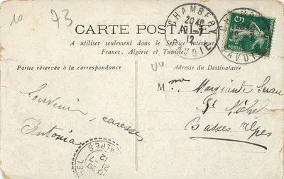 Chambéry — La Préfecture — Achterkant