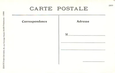 Almoço do soldado — Lyon-Perrache 1914-17 — Foto Sylvestre - Lyon — Verso