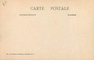 Chalon-sur-Saône — Subprefectuur — Uitgave van Galeries Modernes — Achterkant