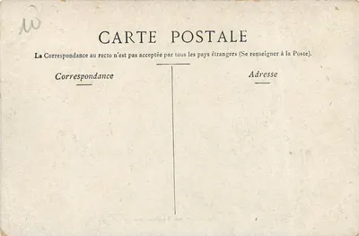Lyon — LA PREFECTURE — STABERCK, PARIS — Verso