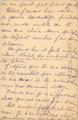 Hauteville (Ain) — Cachoeira de Charabotte — Edit. Mignet, livreiro, Hauteville — Verso