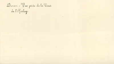 Dinan — Widok z Wieży Godziny — Rewers
