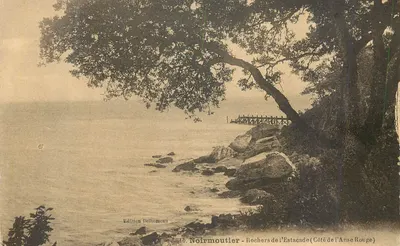 Noirmoutier - Rochos do Estacado (Lado da Anse Rouge) — Edição Delhomeau, n°10
