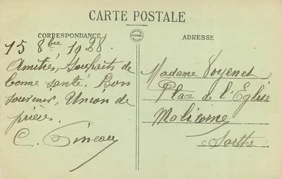 Chalons-sur-Marne — La Cattedrale — OR — Verso