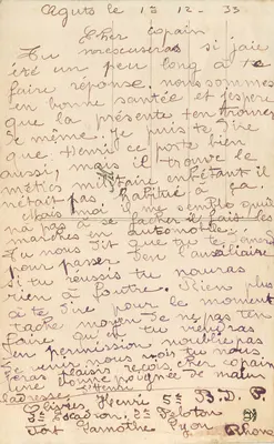 Wodospad i fontanna Świętego Ferréola (Haute-Garonne) — Góry Czarne — Wydawca: Lahouche Frères, Toulouse — Rewers