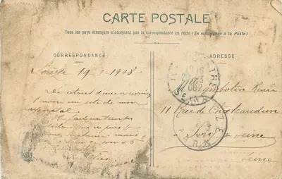 Montagne Noire — Zbiór wodospadów i parku — Fototypia Larouche Frères Toulouse — Rewers