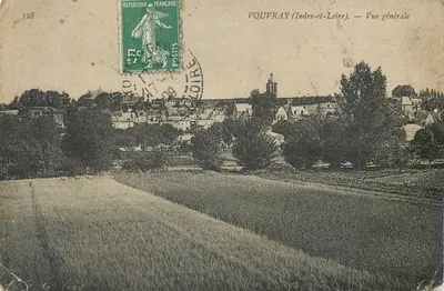 Vouvray (Indre-et-Loire) — Vista geral — Editor desconhecido, n° 128
