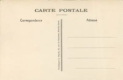 Grób św. Gatthiera z Pontoise — Katedra Notre-Dame w Pontoise — Fototypia A. Bencit, Neully-Paris — Rewers