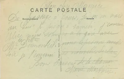 Chaumont (L.-et-Ch.) — O Castelo (Mon. hist.) — Entrada - O Pont-Levis — A. P. n°29 — Verso