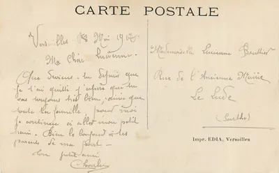Versailles — Hameau de Marie-Antoinette — Dom Pana — Rewers